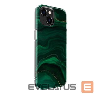 Back panel cover Evelatus Apple iPhone 15 PC Customized Print Design Marble Green