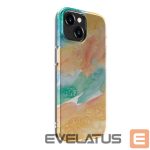Back panel cover Evelatus Apple iPhone 15 PC Customized Print Design Marble Gold
