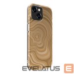 Back panel cover Evelatus Apple iPhone 15 PC Customized Print Design Desert Gold