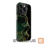 Back panel cover Evelatus Apple iPhone 15 Pro Max PC Customized Print Design Marble Dark Green