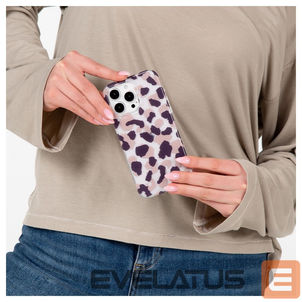 Back panel cover Evelatus Apple iPhone 15 Pro Max PC Customized Print Design Cheetah
