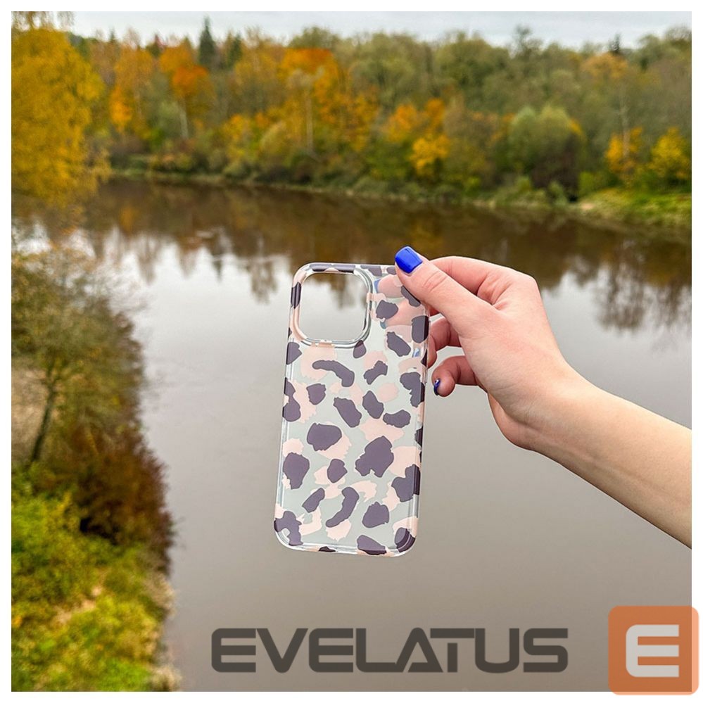 Back panel cover Evelatus Apple iPhone 15 Pro Max PC Customized Print Design Cheetah