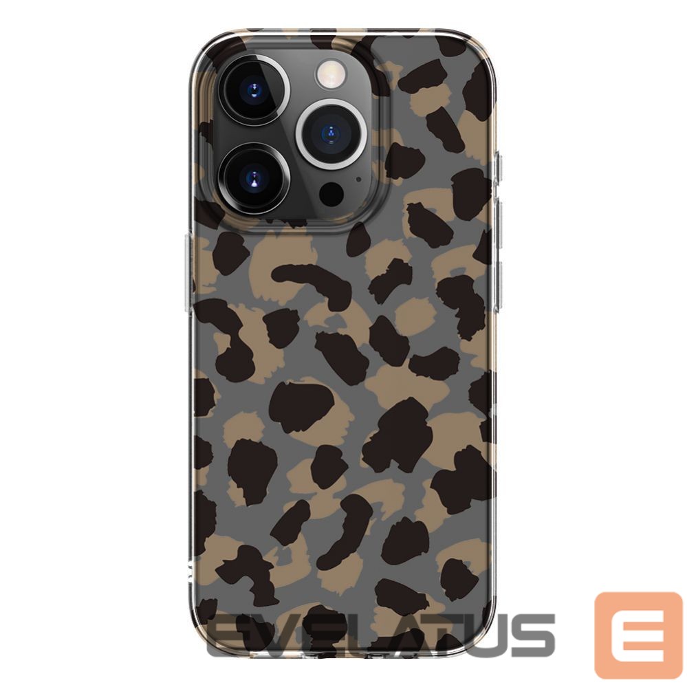 Back panel cover Evelatus Apple iPhone 15 Pro Max PC Customized Print Design Cheetah
