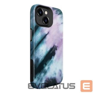 Back panel cover Evelatus Apple iPhone 15 Armor case TPU+PC Customized Print Design Blue Pink