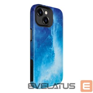 Back panel cover Evelatus Apple iPhone 15 Armor case TPU+PC Customized Print Design Galaxy Blue