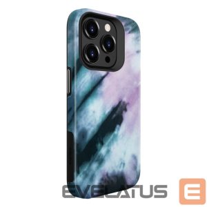 Back panel cover Evelatus Apple iPhone 15 Pro Armor case TPU+PC Customized Print Design Blue Pink