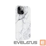 Back panel cover Evelatus Apple iPhone 15 Plus Premium Silicone case Customized Print White
