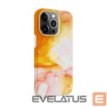 Back panel cover Evelatus Apple iPhone 15 Pro Premium Silicone case Customized Print Orange