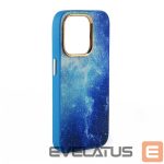 Back panel cover iLike Apple iPhone 14 Print Desire Customized Diamonds Case Blue