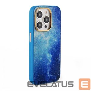Back panel cover iLike Apple iPhone 14 Pro Print Desire Customized Diamonds Case Blue