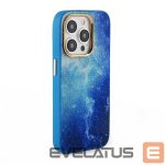 Back panel cover iLike Apple iPhone 15 Pro Max Print Desire Customized Diamonds Case Blue