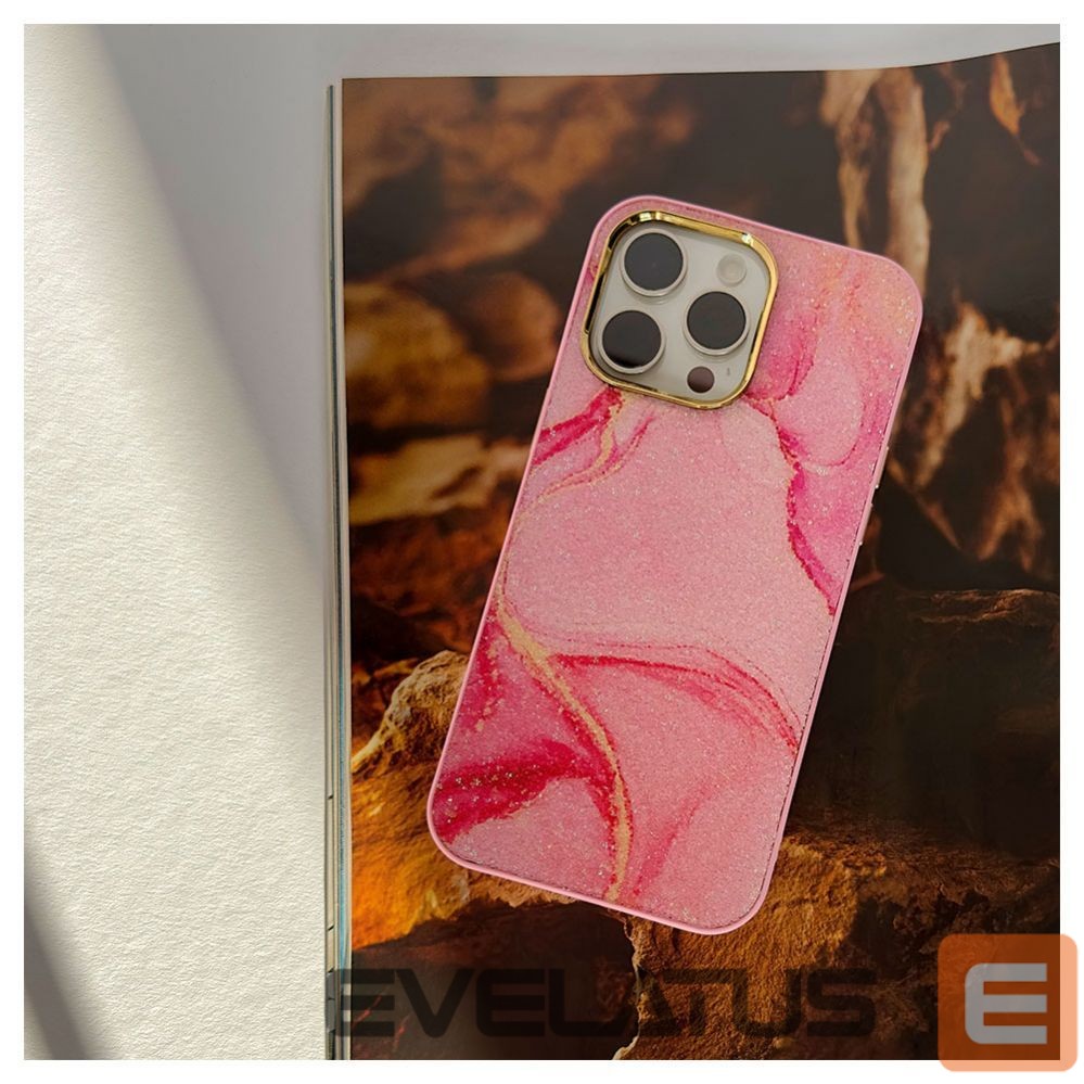 Back panel cover iLike Apple iPhone 15 Pro Max Print Desire Customized Diamonds Case Red