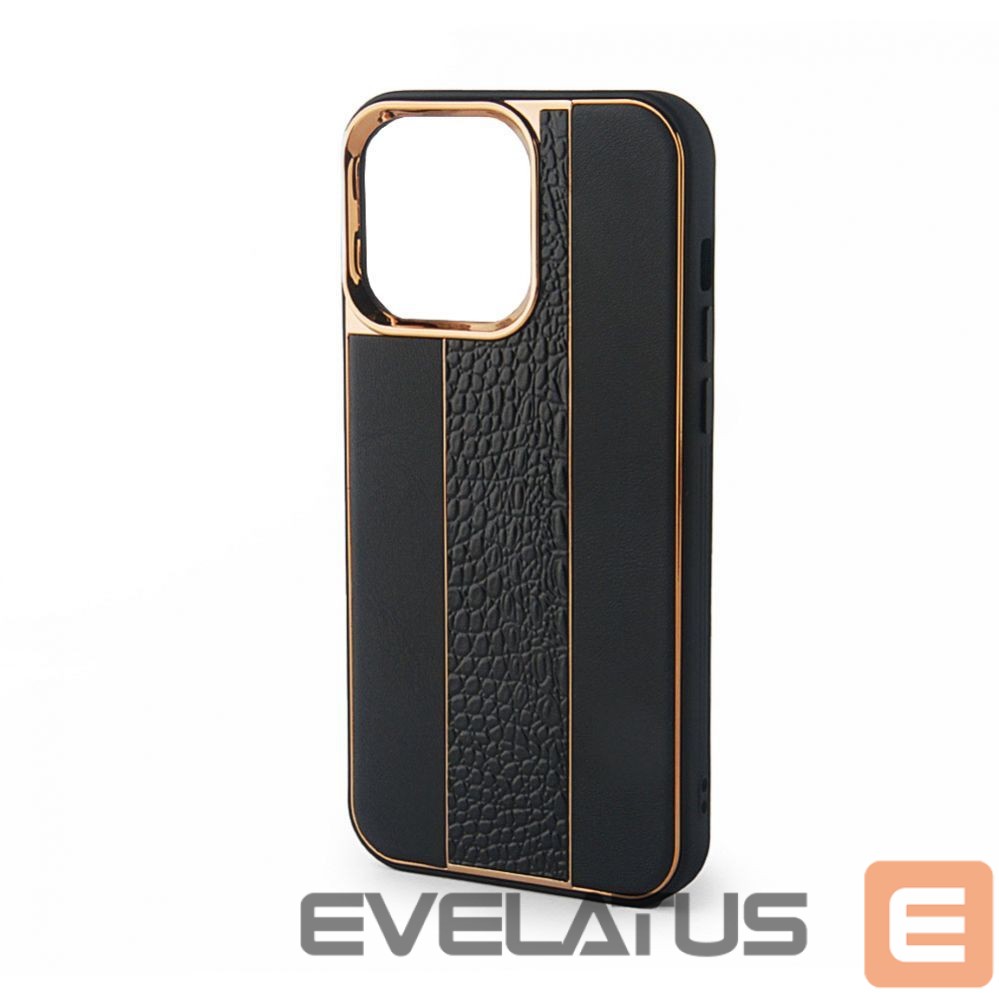 Back panel cover iLike Apple iPhone 13 Leather Case Customized Black