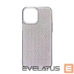 Back panel cover iLike Apple iPhone 11 Silicone case Shine Transparent Black