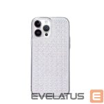 Back panel cover iLike Apple iPhone 14 Pro Silicone case Shine Transparent