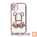 Back panel cover iLike Apple iPhone 11 Silicone Case Print Desire Bear Pink