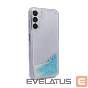 Back panel cover iLike Samsung Galaxy A14 5G Silicone Case Water Glitter Blue