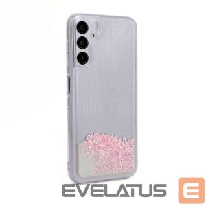 Back panel cover iLike Samsung Galaxy A14 5G Silicone Case Water Glitter Pink
