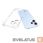 Back panel cover Evelatus Xiaomi Redmi 12 Military Shockproof Silicone Case Transparent Transparent