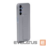 Back panel cover iLike Samsung Galaxy A14 5G Silicone Case with stand Purple