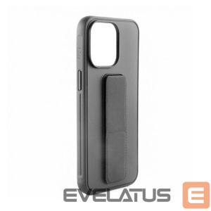 Back panel cover iLike Apple iPhone 15 Silicone Case with stand Black