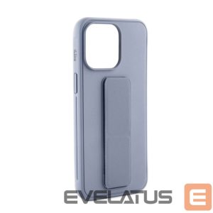 Back panel cover iLike Apple iPhone 15 Silicone Case with stand Purple