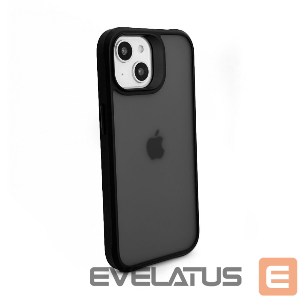 Back panel cover iLike Apple iPhone 15 Plus Newton PC Matte Case Black