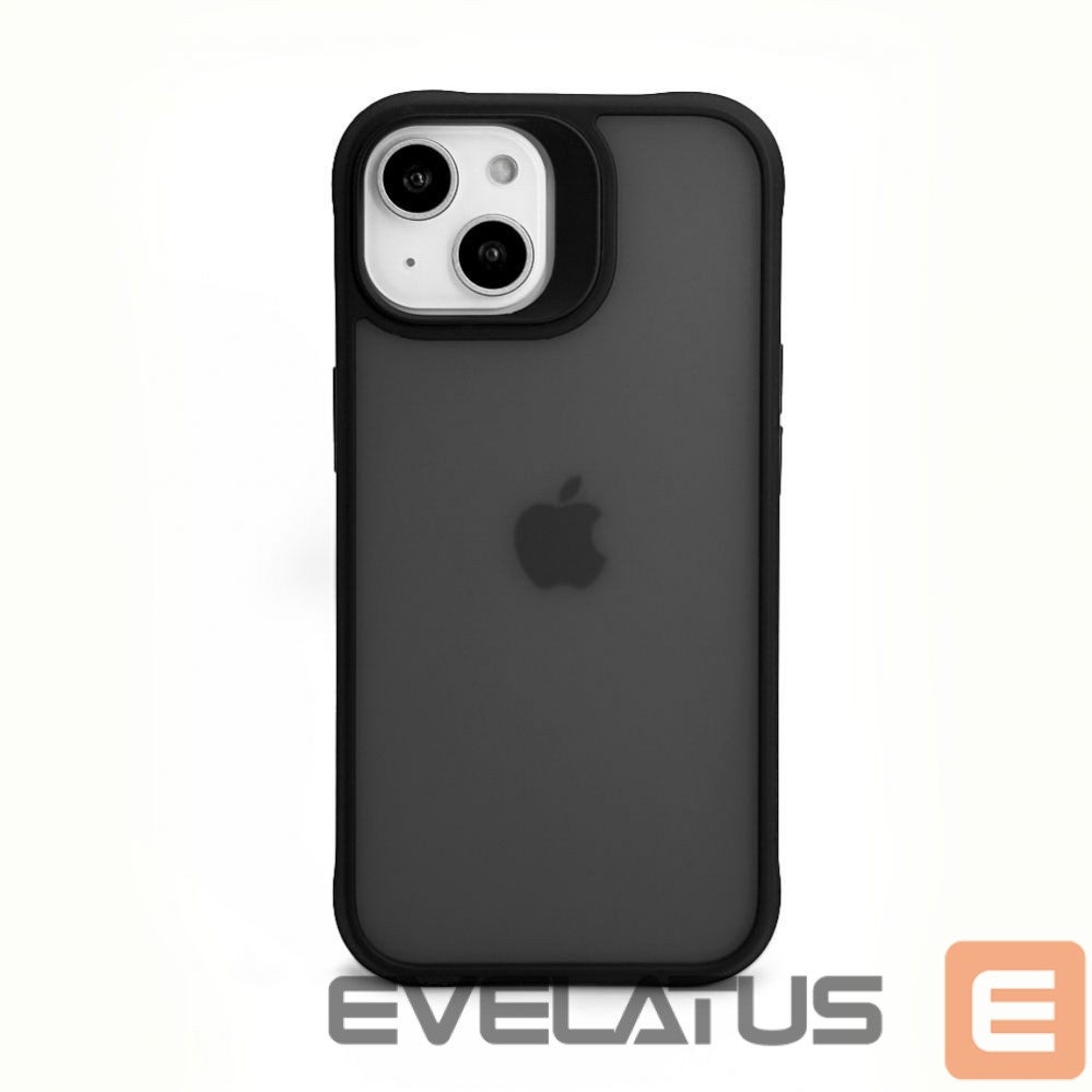 Back panel cover iLike Apple iPhone 15 Plus Newton PC Matte Case Black