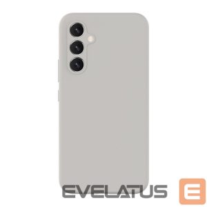 Back panel cover Evelatus Samsung Galaxy A34 5G Premium Soft Touch Silicone Case Beige