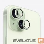 Protective glass Evelatus Apple iPhone 15 Camera Lens Protector Armor Green