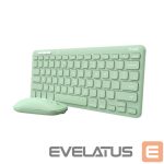 Computer keyboard Trust  KEYBOARD +MOUSE WRL LYRA/GREEN 24942 