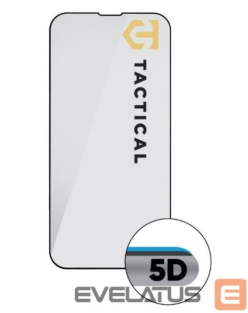 Protective glass Tactical Apple iPhone 15 Plus Glass Shield 5D Full Glue Black