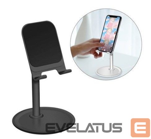 Universal holder (Popsocket) iLike Universal Telescopic Desktop Bracket phone tablet holder (K3S) Black