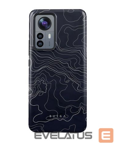Back panel cover iLike Xiaomi 12/12X Burga Drifting Shores - Line Art Tough Case