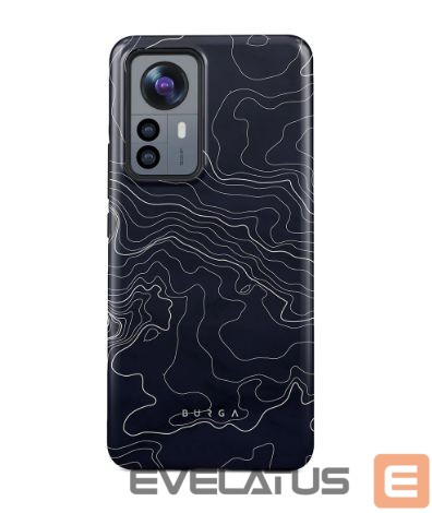 Back panel cover iLike Xiaomi 12 Pro Burga Drifting Shores - Line Art Tough Case