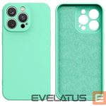 Back panel cover iLike Samsung Galaxy A54 5G silicone cover Mint Green