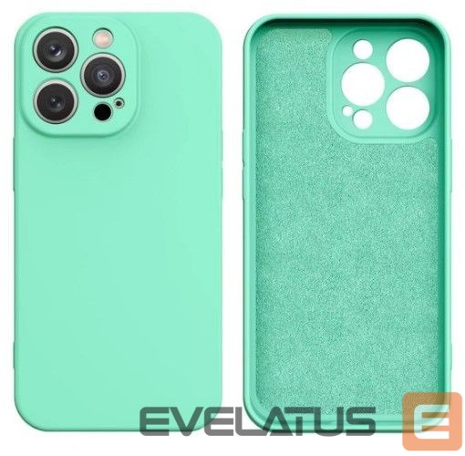 Back panel cover iLike Samsung Galaxy A54 5G silicone cover Mint Green