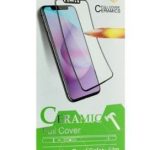 Protective glass iLike Apple IPHONE 14 /13 / 13 PRO HARD CERAMIC TEMPERED GLASS Black