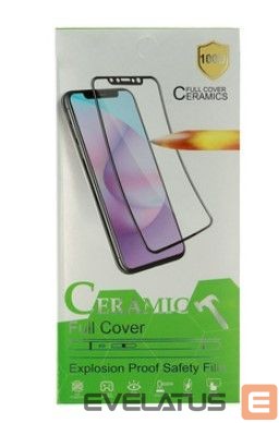 Protective glass iLike Apple IPHONE 7 / 8 / SE 2020 / SE 2022 HARD CERAMIC TEMPERED GLASS Black