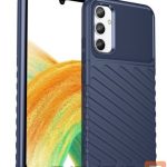 Back panel cover iLike Samsung Galaxy A34 5G silicone armor case Blue