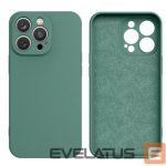 Back panel cover iLike Samsung Galaxy A34 5G silicone cover Green
