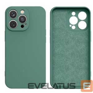 Back panel cover iLike Samsung Galaxy A34 5G silicone cover Green