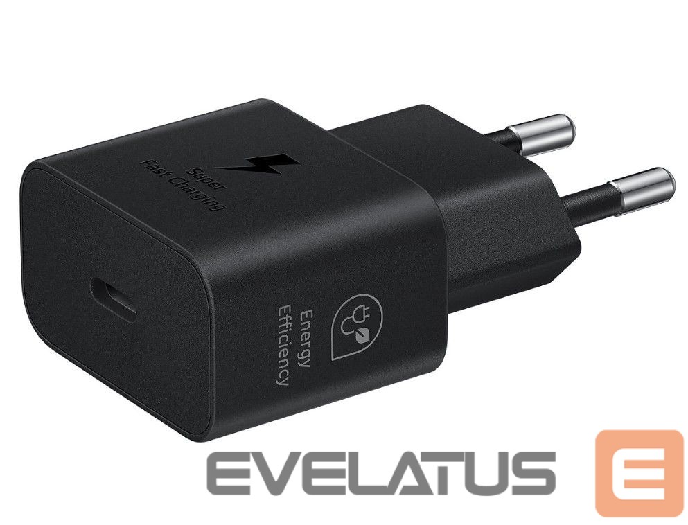 Adapter Samsung Samsung USB-C 25W Travel Charger EP-T2510NBE Black