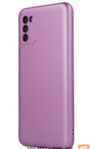 Back panel cover iLike Samsung Galaxy A14 4G / A14 5G Metallic case Violet