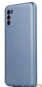 Back panel cover iLike Samsung Galaxy A14 4G / A14 5G Metallic case Light Blue