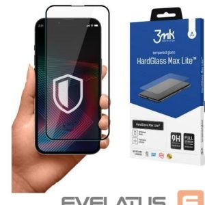 Protective glass 3MK Samsung Galaxy A14 4G/5G HardGlass Max Lite Black
