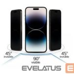 Protective glass iLike Samsung GALAXY S23 FE TEMPERED PRIVACY GLASS Black