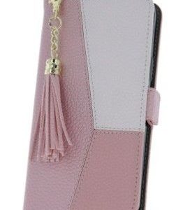 Book case iLike Samsung Galaxy A54 5G Charms etui Pink White