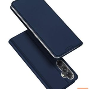 Book case Dux Ducis Samsung Galaxy S23 FE Skin Pro Wallet case with stand Blue