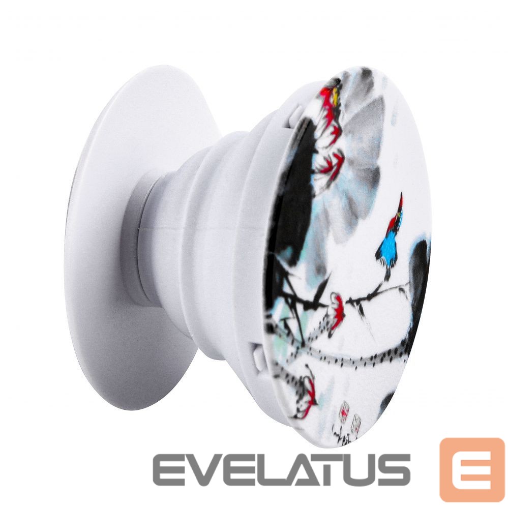 Universal holder (Popsocket) iLike Universal Pop Holder Flower White